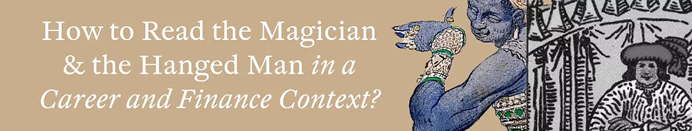 Together The Magician & The Hanged Man Tarot Cards