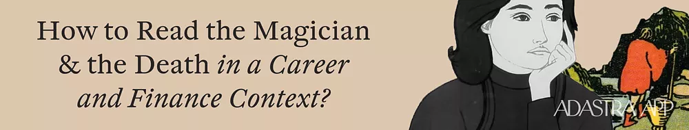 Together The Magician & The Death Tarot Cards