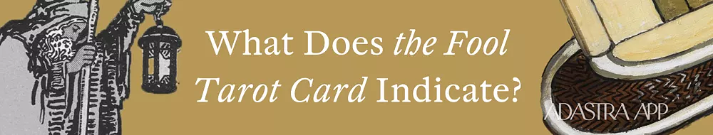 Fool and Four of Pentacles Interpretation