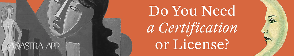 how to become a certified psychic