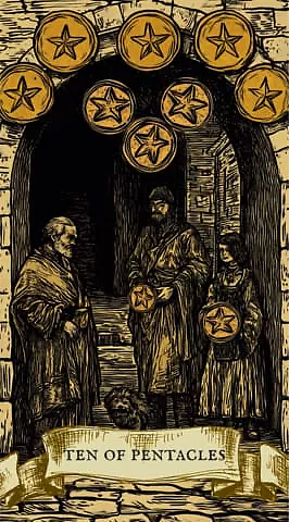 Ten of Pentacles