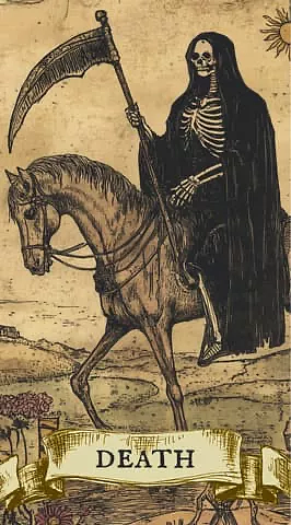 Today, the card "Death" fell out for you
