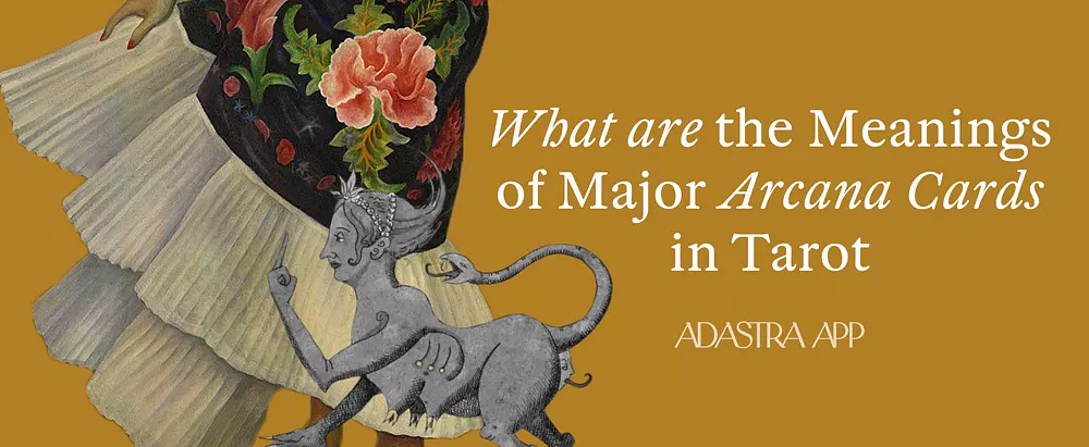 list of tarot card meanings of major arcana and minor arcana