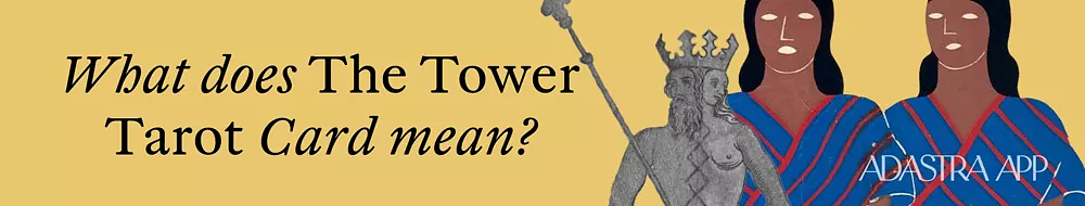 the tower tarot card meaning in love