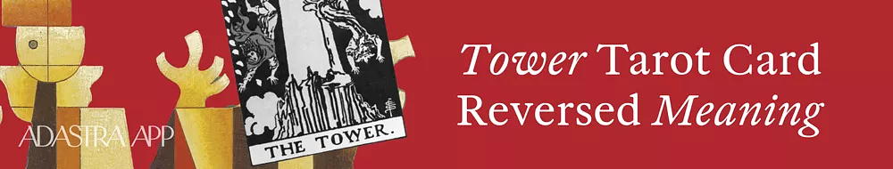 the tower reversed tarot card meaning