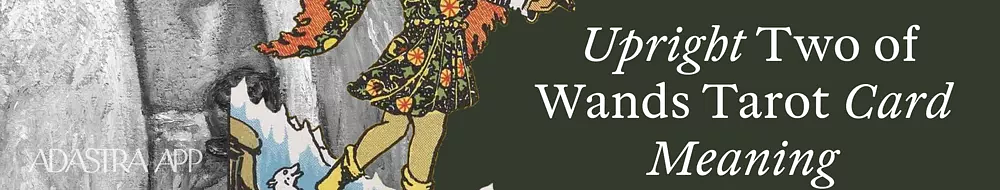 two of wands tarot card meaning love