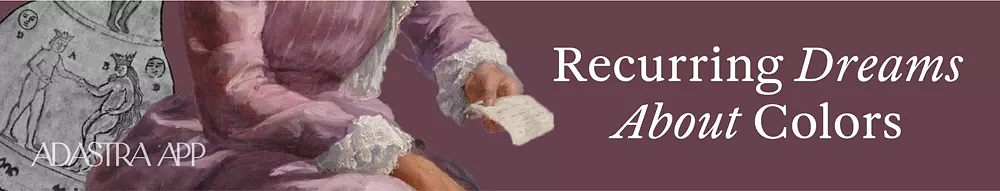 what does colors mean in dreams