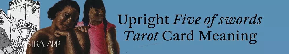 tarot cards upside down five of swords meaning
