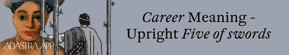 tarot card five of swords meaning