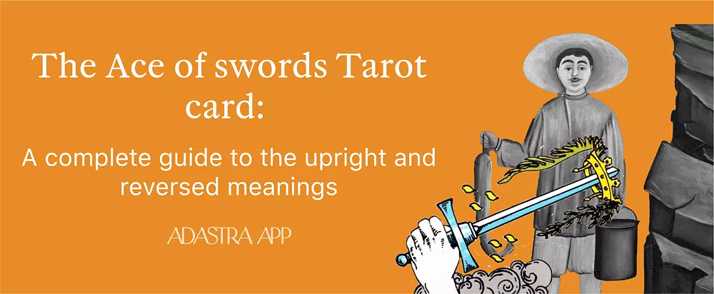 tarot cards ace of swords meaning