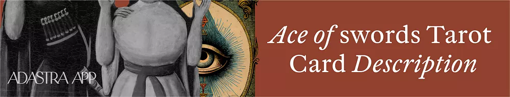 what does the ace of swords tarot card mean