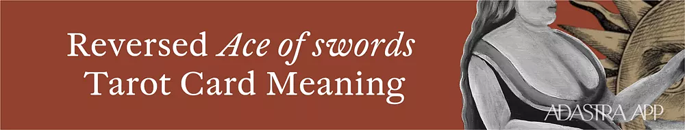 ace of swords tarot card meaning