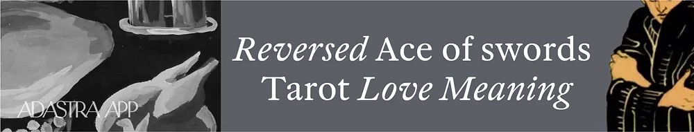 ace of swords thoth tarot card meanings