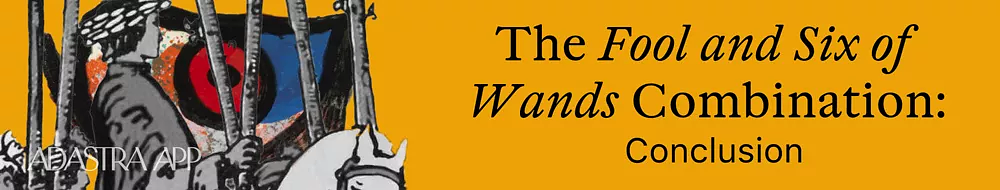 astrological comparison of four of wands and fool tarot cards