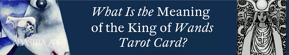 the fool and king of wands combination